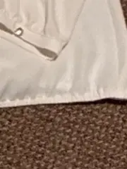 Vorschaubild 8 von Damen Bluse Elegant Weiß Langarm Gr. 44 Business Polyester