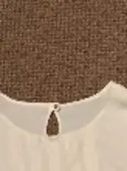 Vorschaubild 9 von Damen Bluse Elegant Weiß Langarm Gr. 44 Business Polyester