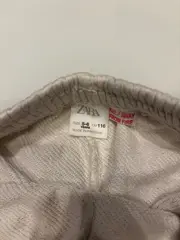 Vorschaubild 3 von Kinder Jogginghose Gr. 116 Beige Meliert Basic Casual Sportswear Baumwolle