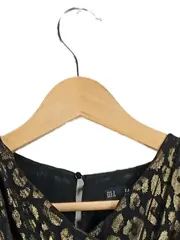 Vorschaubild 4 von Damen Jumpsuit Gr. 36/S Leopard Gold Schwarz Kurz Party