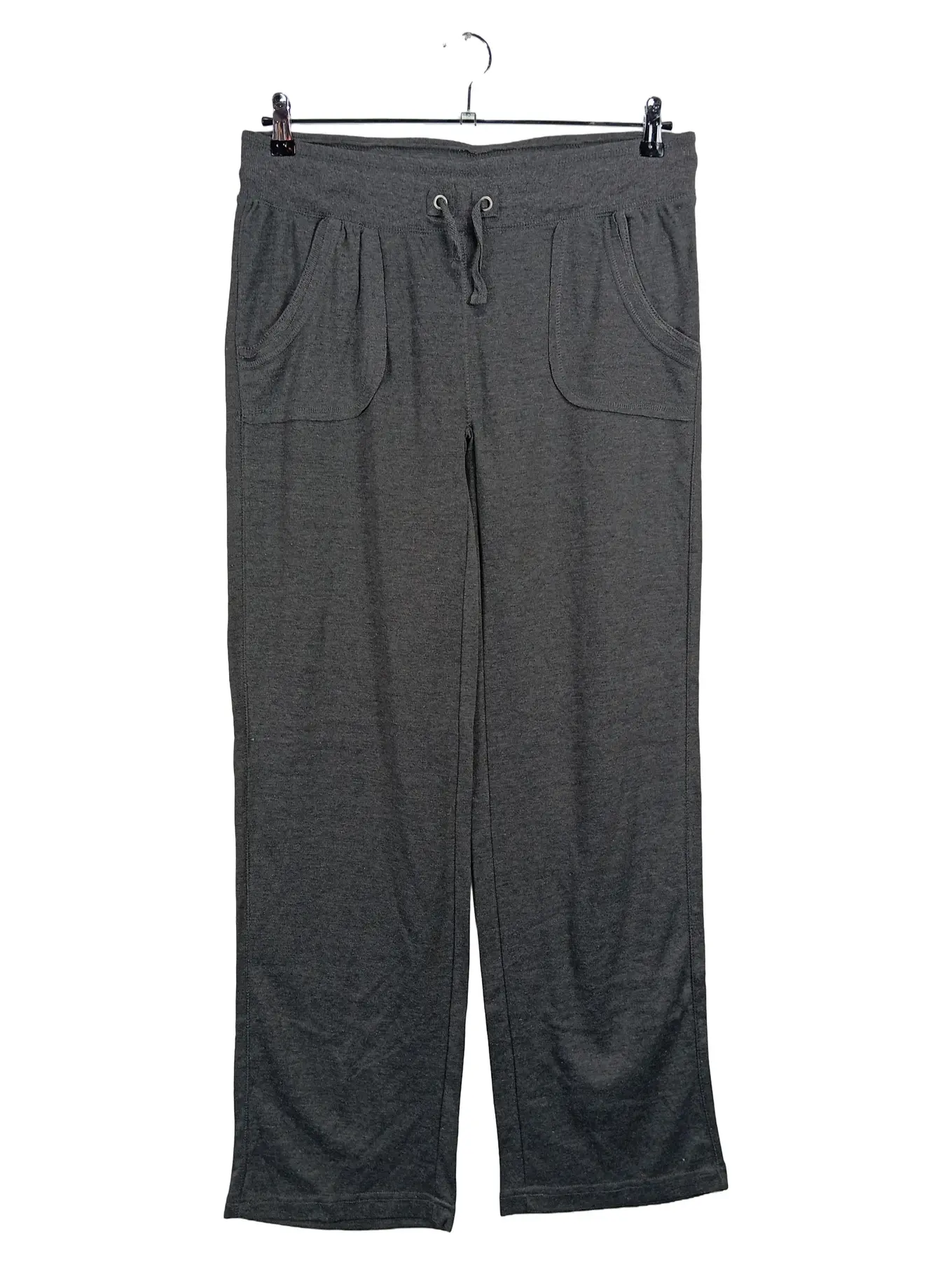 J-LINE BY JOLIPA J-Line Jogginghose Damen Baumwolle Lounge Gr. XL Grau Meliert