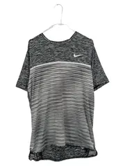 Vorschaubild 1 von Dri-Fit T-Shirt Herren Kurzarm Sport L Gestreift Schwarz Gr. L
