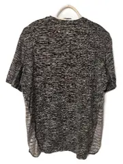 Vorschaubild 2 von Dri-Fit T-Shirt Herren Kurzarm Sport L Gestreift Schwarz Gr. L