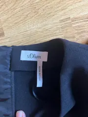 Vorschaubild 4 von Damen Kleid Gr. 36 Schwarz Elegant Volantärmel Festlich