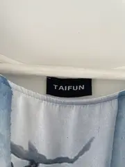Vorschaubild 4 von Taifun Damen Bluse Shirt Blumenmuster Gr. 38/M Mehrfarbig Kurzarm