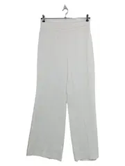 Vorschaubild 1 von Damen Stoffhose Business Anzughose Uni Weiß Gr. 40 L W31