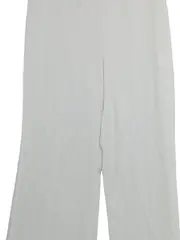 Vorschaubild 3 von Damen Stoffhose Business Anzughose Uni Weiß Gr. 40 L W31