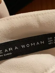Vorschaubild 4 von Damen Stoffhose Business Anzughose Uni Weiß Gr. 40 L W31