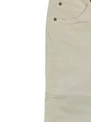 Vorschaubild 4 von Jeans Slim Fit Damen Hose Beige Gr. 44 Baumwolle Stretch Alltag