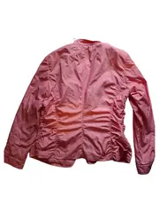Vorschaubild 2 von TAIFUN Jacke Damen Gr. 40/L Pink Übergangsjacke Raffungen Casual Polyester