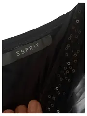 Vorschaubild 4 von Damen Cocktailkleid Bandeau Pailletten Schwarz Gr. XS 34