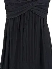 Vorschaubild 3 von Damen Cocktailkleid Bandeau Pailletten Schwarz Gr. XS 34