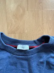 Vorschaubild 4 von Herren Pullover Blau XXL Baumwolle Casual