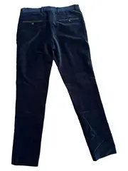 Vorschaubild 2 von Man Anzughose Herren Gr. 40 Blau Samt Slim Fit Elegant