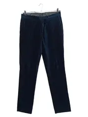 Vorschaubild 1 von Man Anzughose Herren Gr. 40 Blau Samt Slim Fit Elegant