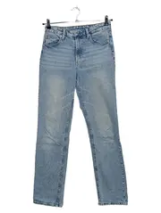 Vorschaubild 1 von Damen Jeans Regular Fit Hellblau Gr. 38 W29 Baumwolle