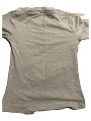 Vorschaubild 3 von Damen T-Shirt Logo Print Grau Gr. S Casual Baumwolle