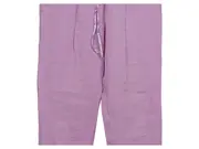 Vorschaubild 3 von Damen Leinen Stoffhose Gr. S 36 Lila Freizeit Casual