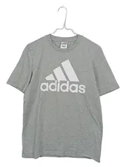 Vorschaubild 1 von T-Shirt Herren Gr. S Grau Logo-Print Sportshirt Baumwolle