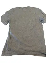 Vorschaubild 5 von T-Shirt Herren Gr. S Grau Logo-Print Sportshirt Baumwolle