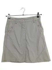 Vorschaubild 1 von Damen Cargo Rock Beige Gr. 32 XXS Baumwolle Casual