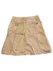 Vorschaubild 2 von Damen Cargo Rock Beige Gr. 32 XXS Baumwolle Casual