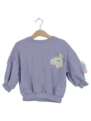 Vorschaubild 1 von Kinder Pullover Einhorn Gr. 92 Lila Mädchen Sweatshirt