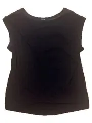 Vorschaubild 5 von Black Label Damen Top Shirt Schwarz Gr. 36 S Spitze Elegant