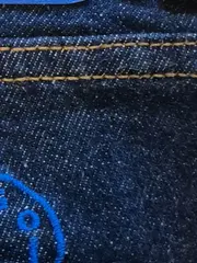 Vorschaubild 3 von Malu Mom Jeans Damen Gr. 28 Blau Denim High Waist Baumwolle