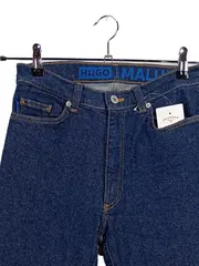 Vorschaubild 2 von Malu Mom Jeans Damen Gr. 28 Blau Denim High Waist Baumwolle