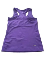 Vorschaubild 4 von Damen Sport Tank Top Lila Gr. 36/S Logo Print Polyester Ärmellos