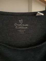 Vorschaubild 3 von Damen T-Shirt Organic Cotton Gr. XL 44 Grau Meliert 3/4-Arm