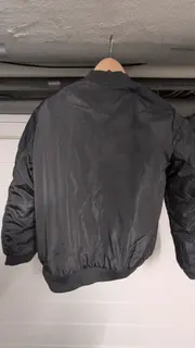 Vorschaubild 2 von Bomberjacke Kinder Jungen Freizeit Grau Gr. 164 Herbst Winter