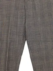 Vorschaubild 3 von Herren Anzughose Kariert Grau Glencheck Slim Fit Gr. 48/M W32