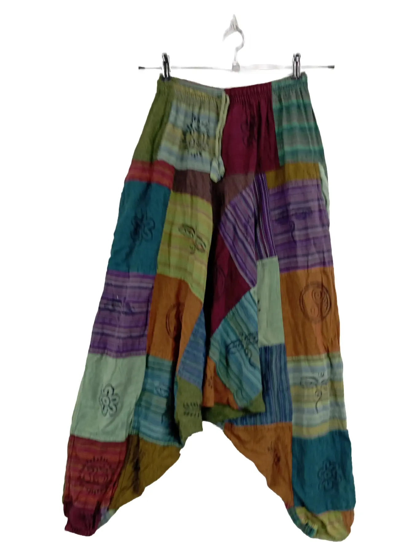 LACOZY Jogginghose Damen Baumwolle Bohemian Stickerei Gr. 36 S