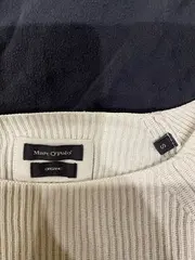 Vorschaubild 4 von Damen Pullover Gr. S Beige Baumwolle Rippstrick Casual