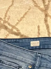 Vorschaubild 5 von Jeans Slim Fit Damen Blau Baumwolle Destroyed W28 L28