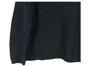 Vorschaubild 5 von Pullover Damen V-Ausschnitt Strick Schwarz Gr. 40 L Tasche Basic