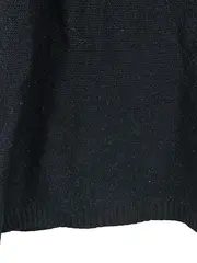 Vorschaubild 7 von Pullover Damen V-Ausschnitt Strick Schwarz Gr. 40 L Tasche Basic