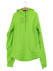 Vorschaubild 1 von Damen Sport Shirt Dri-Fit Kapuze Hoodie Gr. S Neongrün