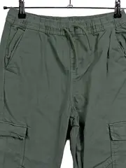 Vorschaubild 2 von Kinder Cargohose Grün Größe 170 Casual Straight Fit