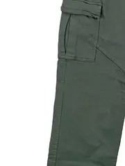 Vorschaubild 3 von Kinder Cargohose Grün Größe 170 Casual Straight Fit
