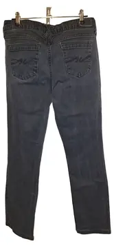Vorschaubild 2 von Damen Jeans Regular Fit Grau W29 L32 Baumwolle