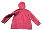 Vorschaubild 2 von dopodopo Mädchen Kapuzenjacke Hoodie Gr. 98 Pink Schmetterling Strass