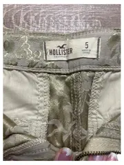 Vorschaubild 3 von Damen Shorts Blumenmuster Beige Gr. 5 W27 36 S