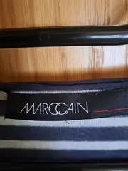 Vorschaubild 2 von Damen Twin Set Gr. 38 Cardigan Top Meeresprint Blau Grün Abstrakt