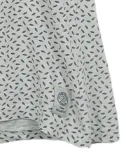 Vorschaubild 4 von Herren T-Shirt XL Weiß Blättermuster Fitted Style Casual