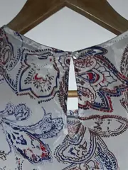 Vorschaubild 4 von Bluse Damen Ärmellos Paisley Viskose Sommer Freizeit Gr. 38 M