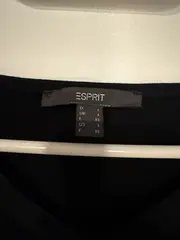 Vorschaubild 2 von Damen Basic T-Shirt Kurzarm Uni Viskose Schwarz L 40