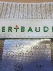 Vorschaubild 4 von Pullunder Mädchen Gr. 126/128 Argyle Beige Rosa Baumwolle